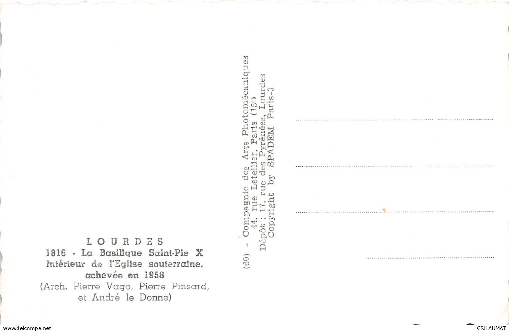 65-LOURDES-N°5144-C/0051 - Lourdes