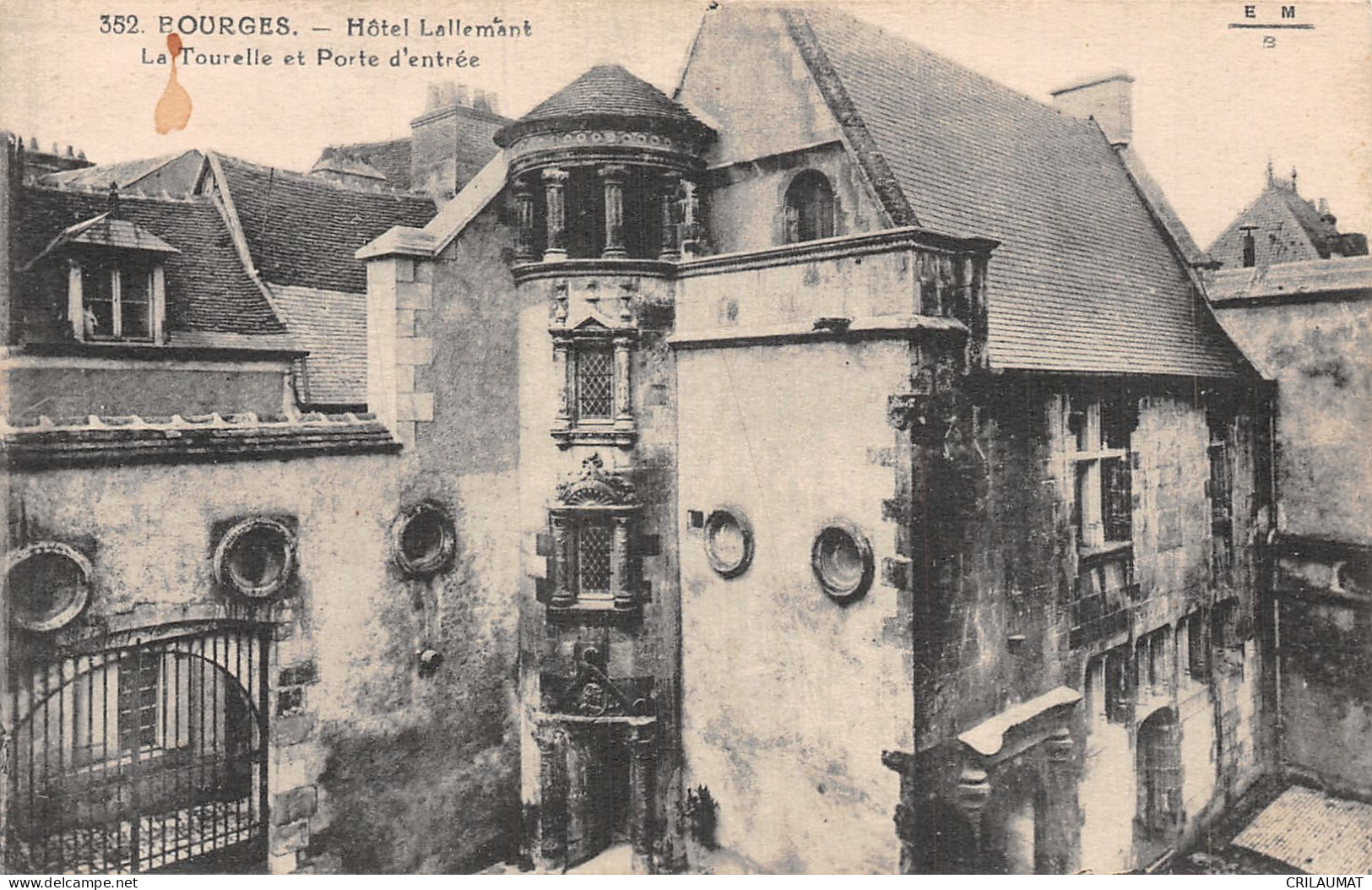 18-BOURGES HOTEL LALLEMANT-N°5144-B/0323 - Bourges