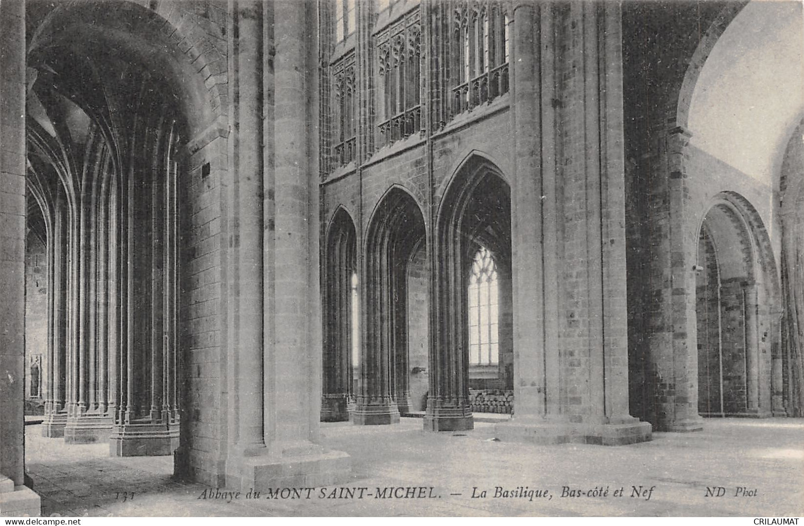 50-MONT SAINT MICHEL ABBAYE-N°5144-B/0267 - Le Mont Saint Michel