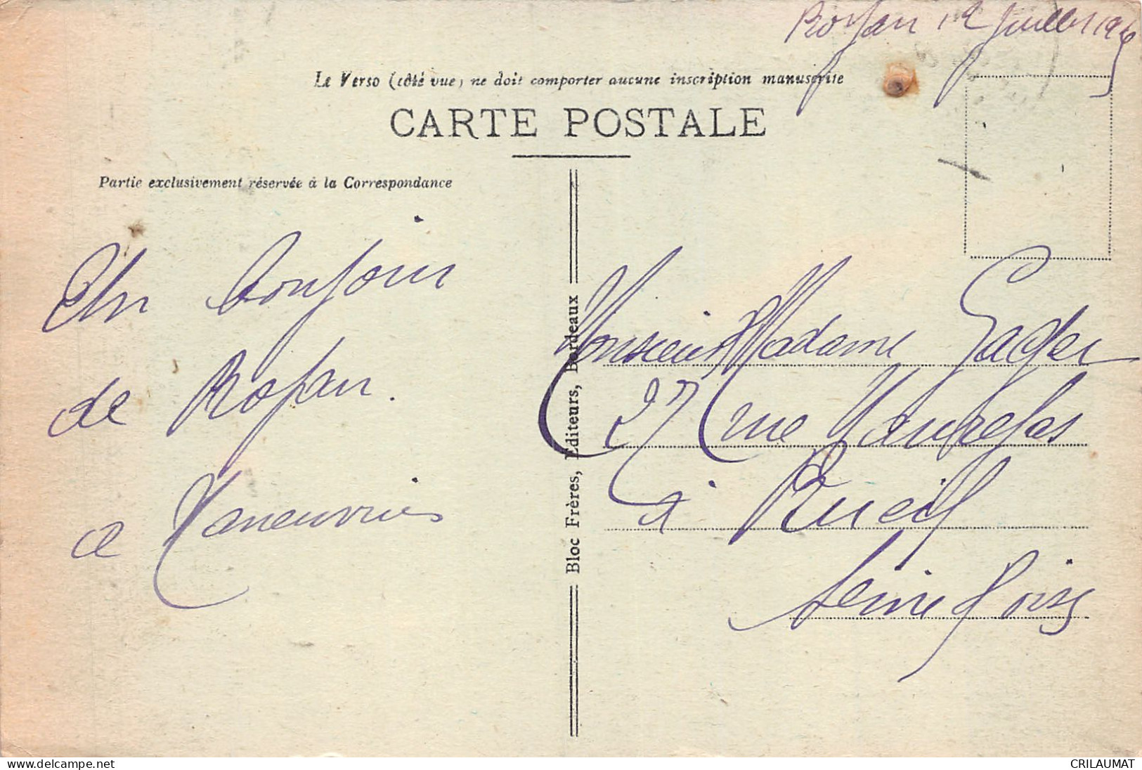 17-BUREAU SAINT PALAIS-N°5144-B/0131 - Other & Unclassified