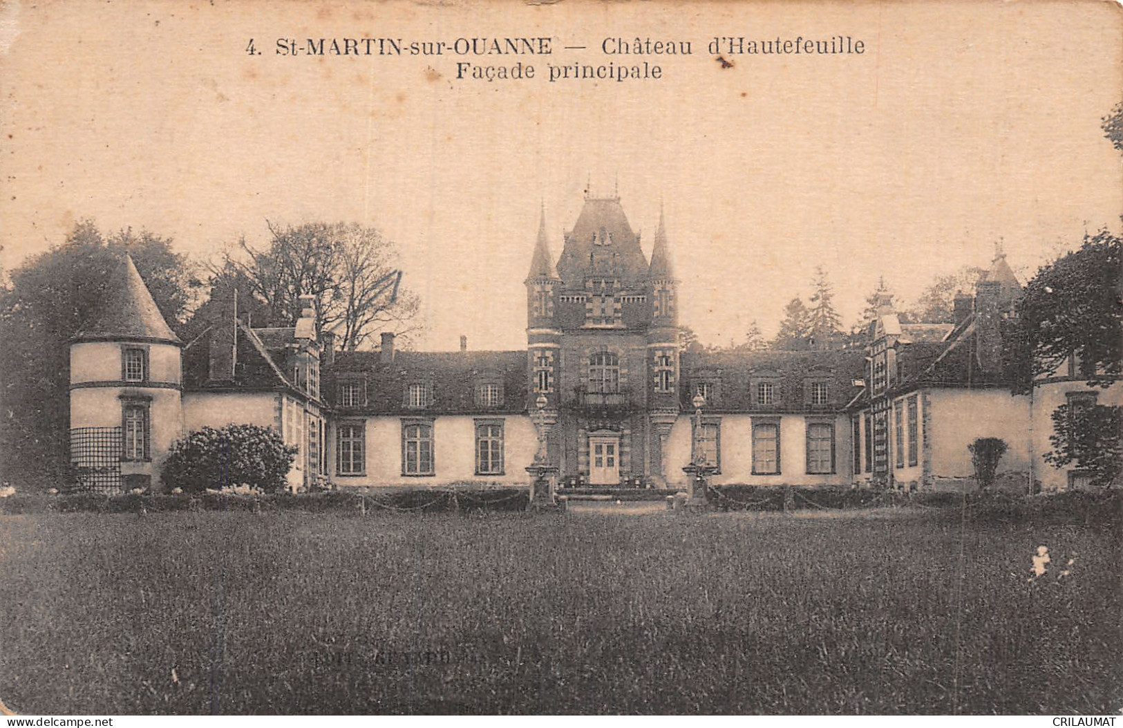 89-SAINT MARTIN SUR OUANNE-N°5144-B/0085 - Autres & Non Classés