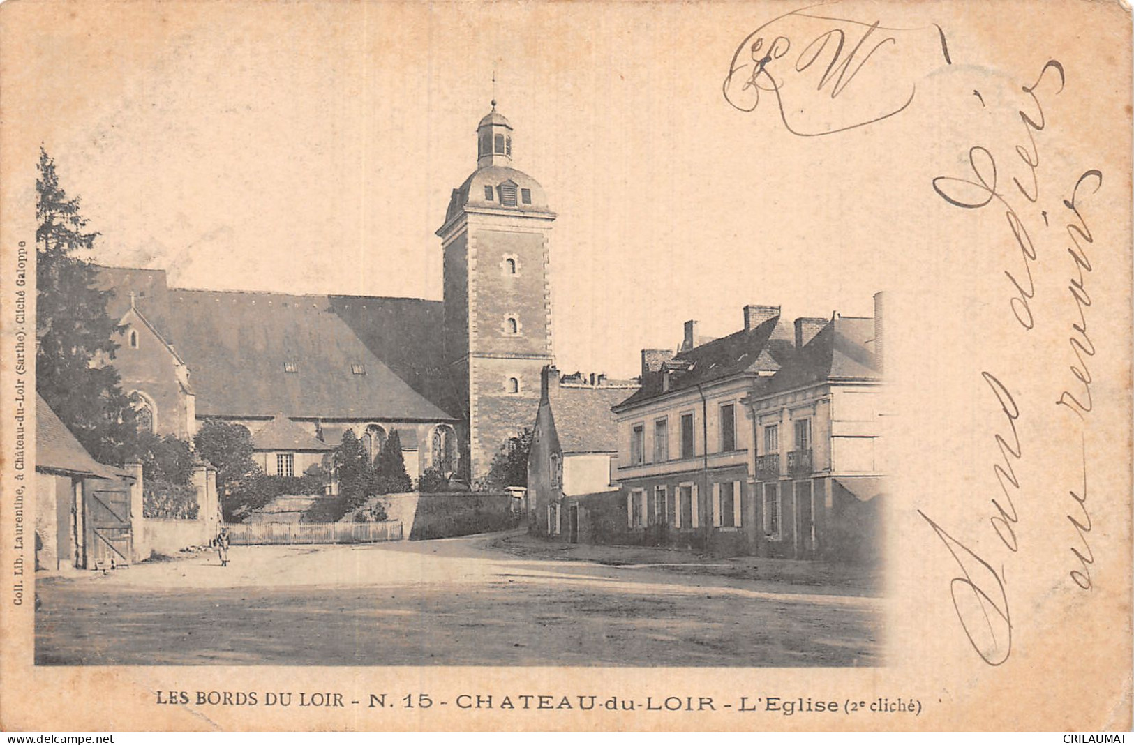 72-CHÂTEAU DU LOIR-N°5144-B/0041 - Chateau Du Loir