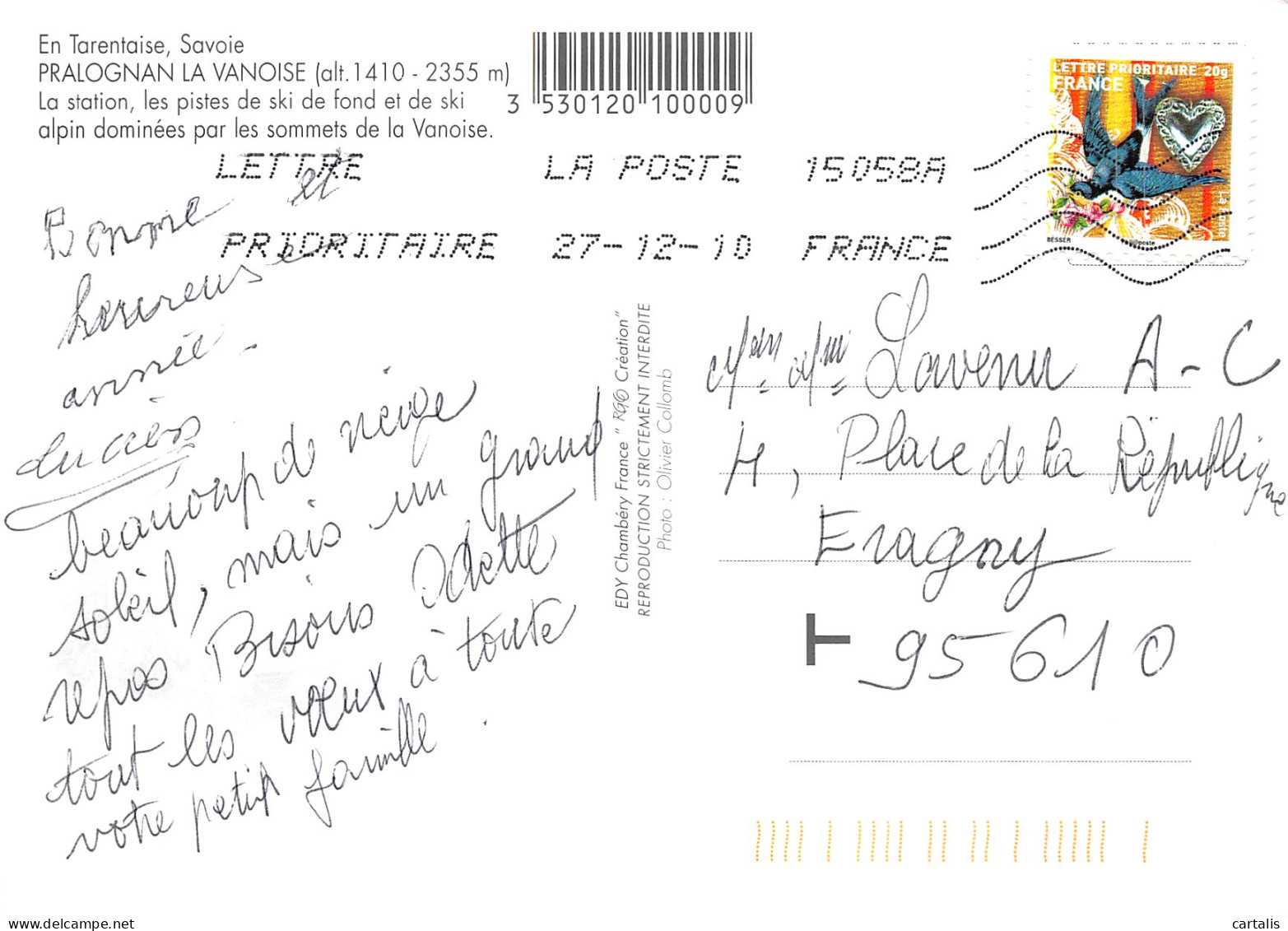 73-PRALOGNAN LA VANOISE-N°4197-D/0339 - Pralognan-la-Vanoise