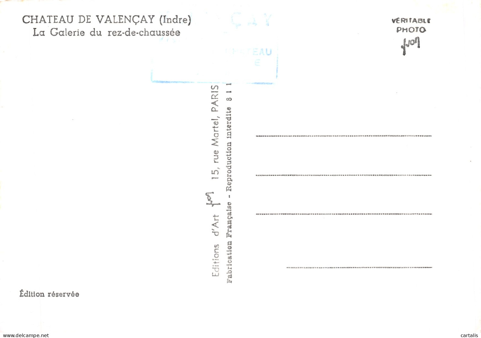 36-VALENCAY-N°4197-D/0301 - Autres & Non Classés