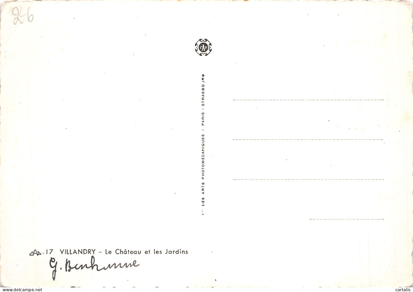 37-VILLANDRY-N°4197-D/0219 - Other & Unclassified