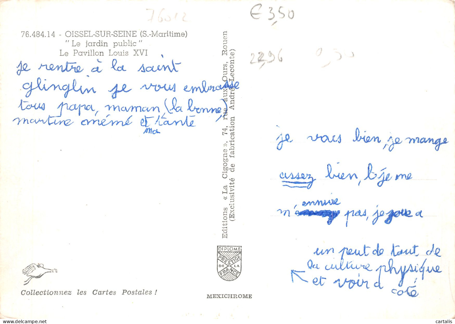 76-OISSEL SUR SEINE-N°4197-D/0201 - Other & Unclassified