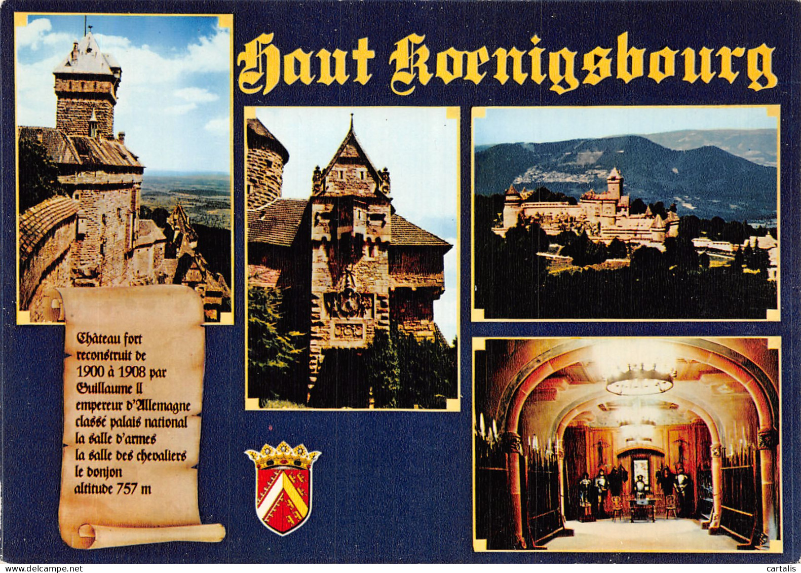 67-HAUT KOENIGSBOURG-N°4197-D/0091 - Other & Unclassified