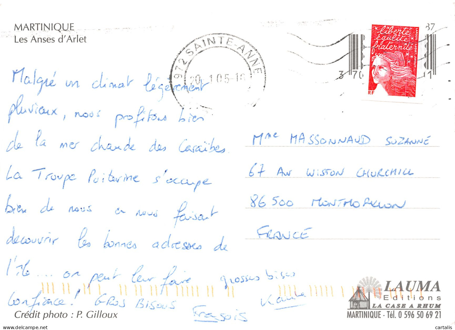 972-MARTINIQUE LES ANSES D ARLET-N°4197-D/0011 - Andere & Zonder Classificatie