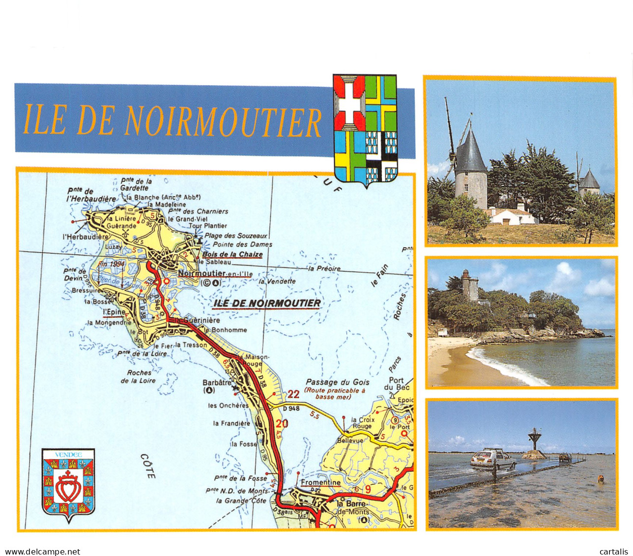 85-ILE DE NOIRMOUTIER-N°4197-D/0007 - Ile De Noirmoutier