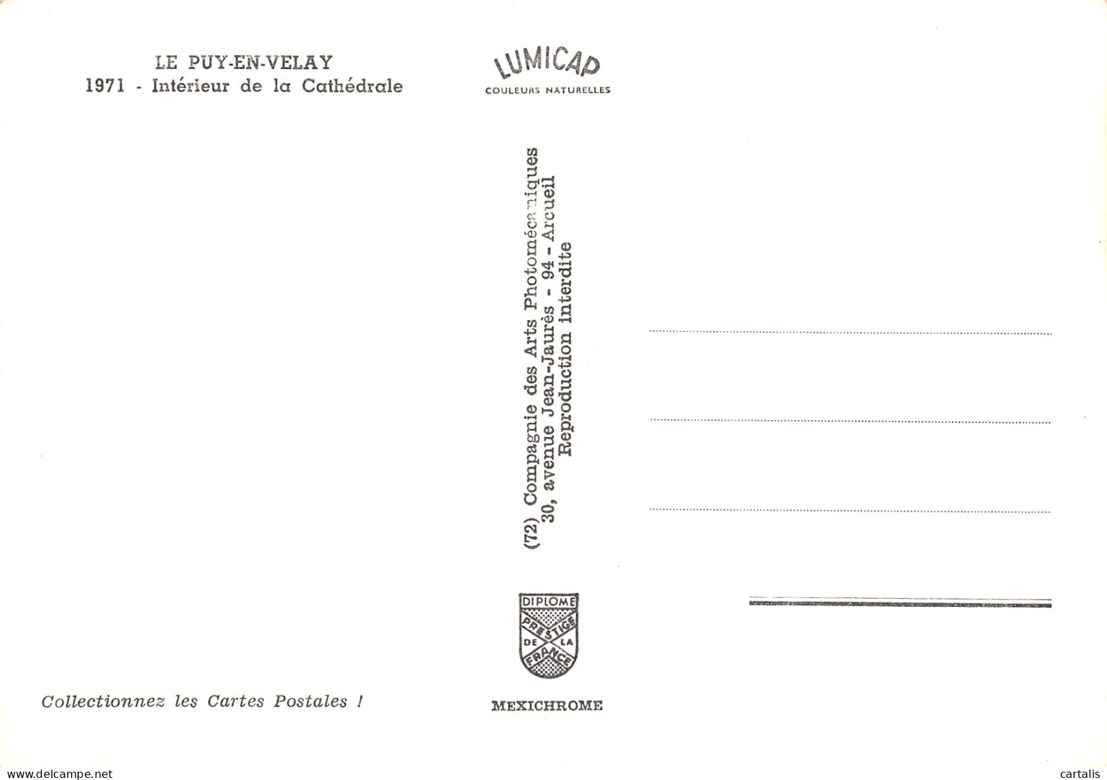 43-PUY EN VELAY-N°4197-C/0385 - Altri & Non Classificati