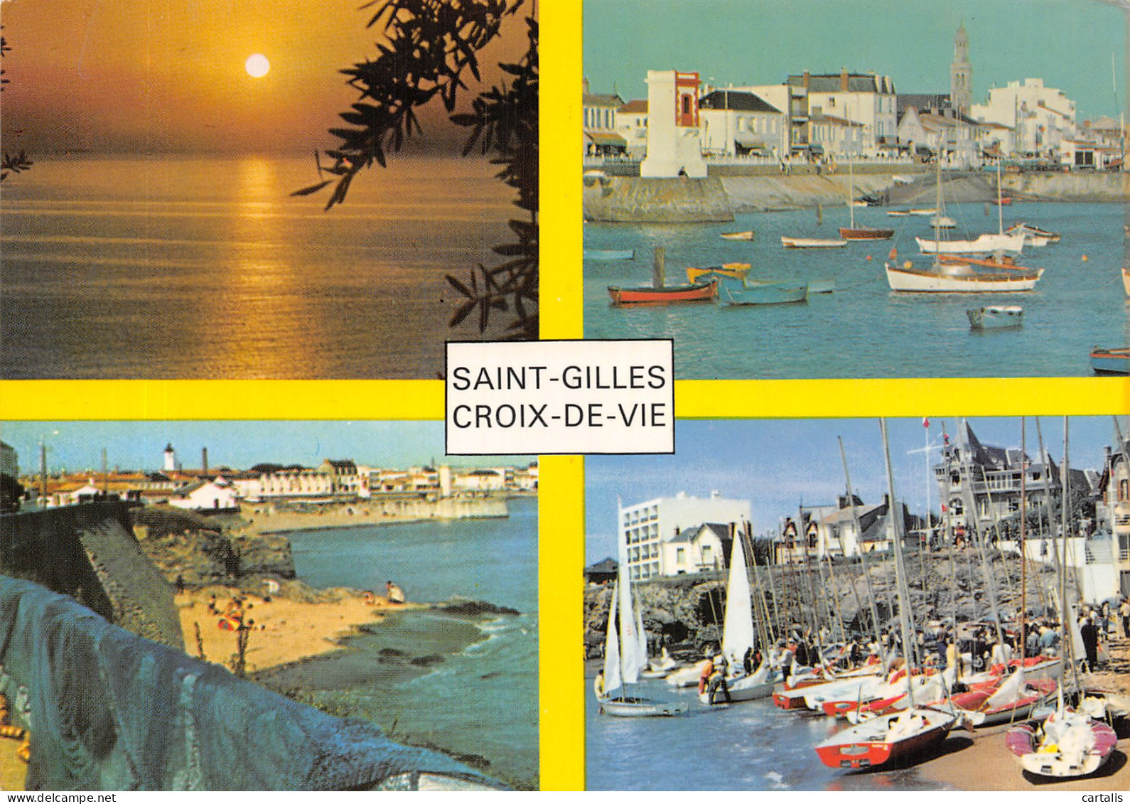 85-SAINT GILLES CROIX DE VIE-N°4197-C/0343 - Saint Gilles Croix De Vie