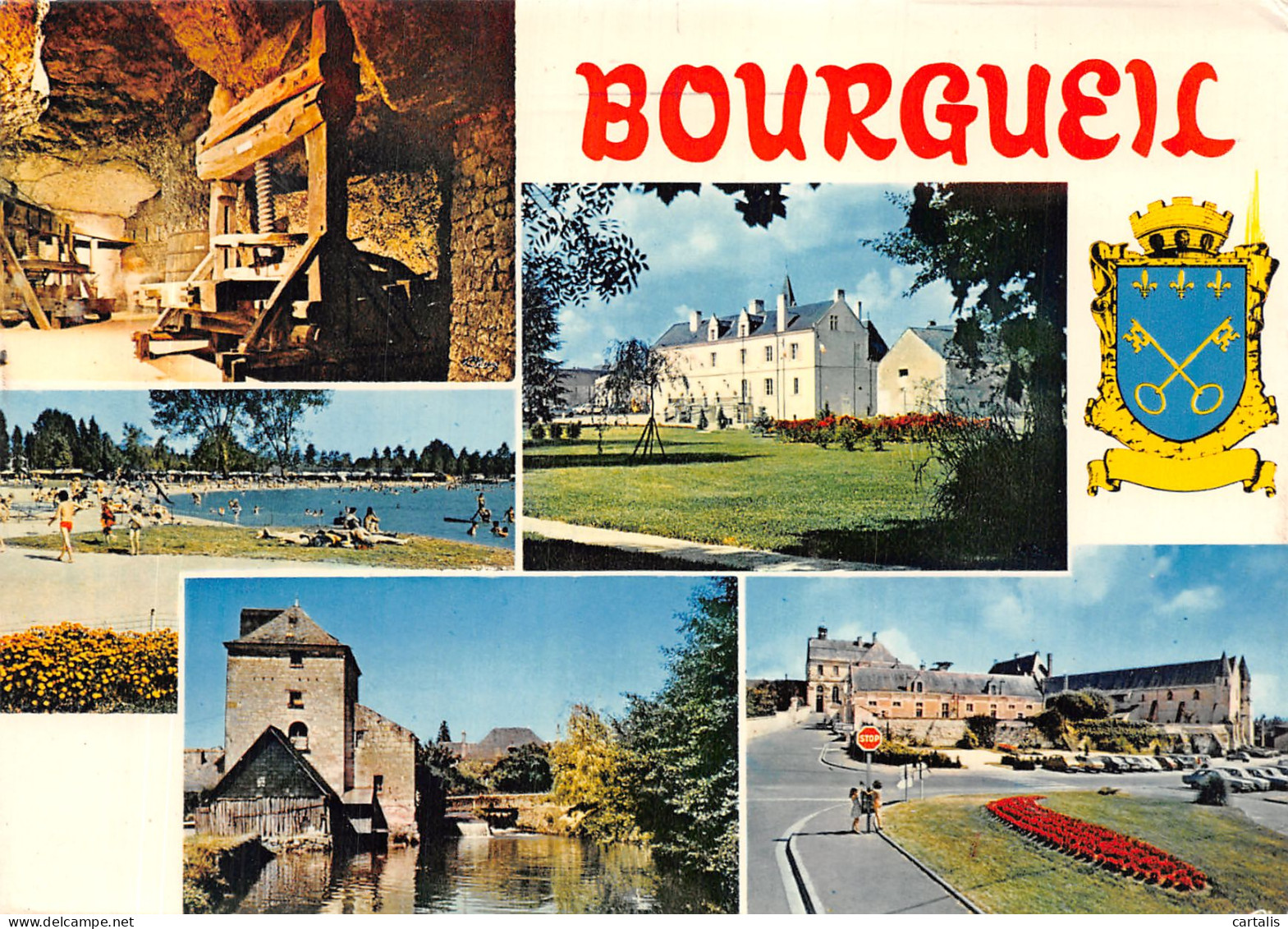 37-BOURGUEIL-N°4197-C/0297 - Other & Unclassified