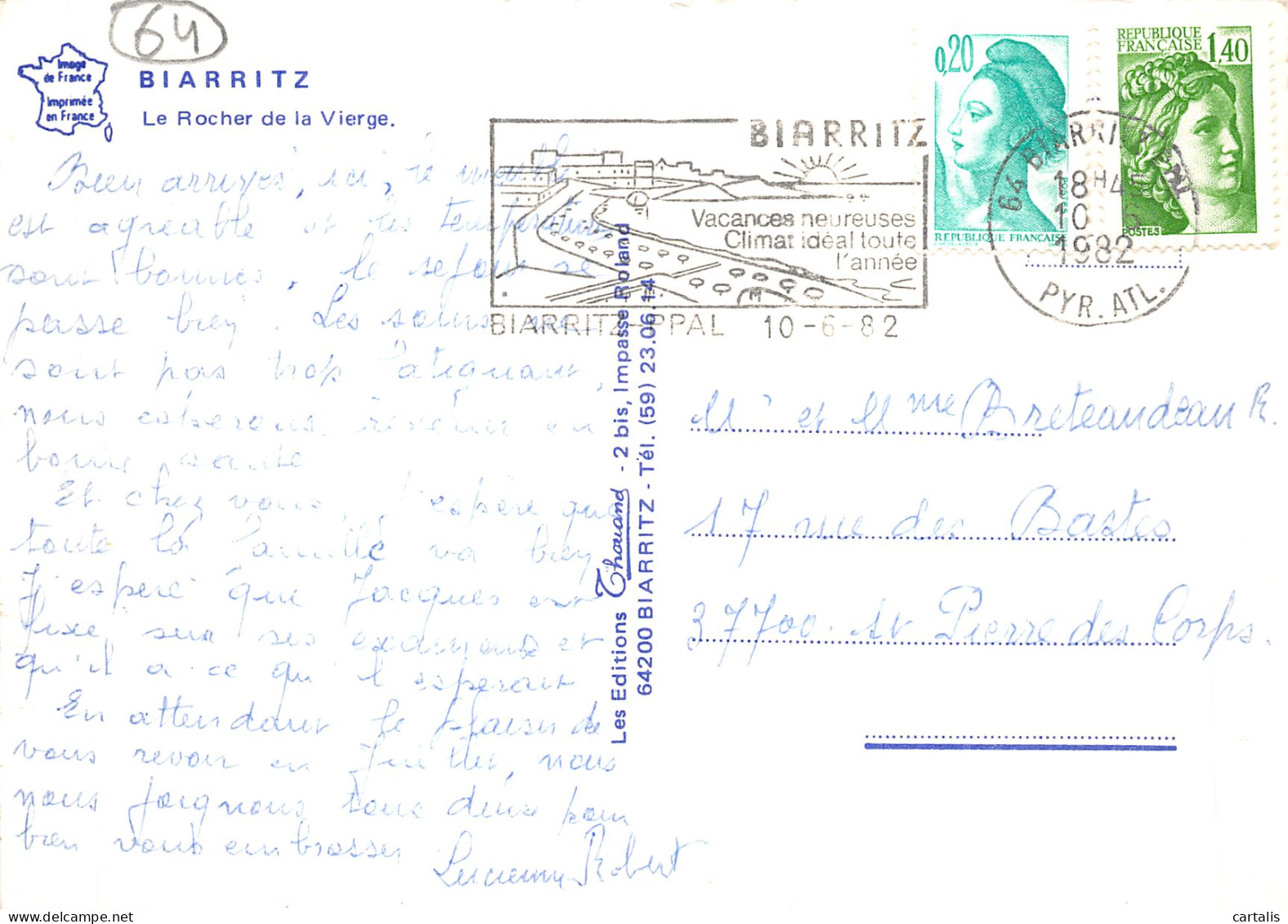 64-BIARRITZ-N°4197-C/0179 - Biarritz