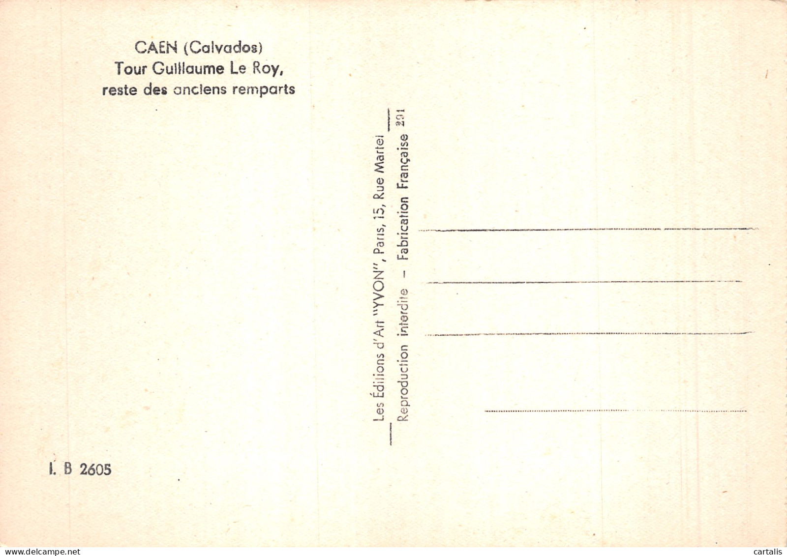 14-CAEN-N°4197-C/0007 - Caen