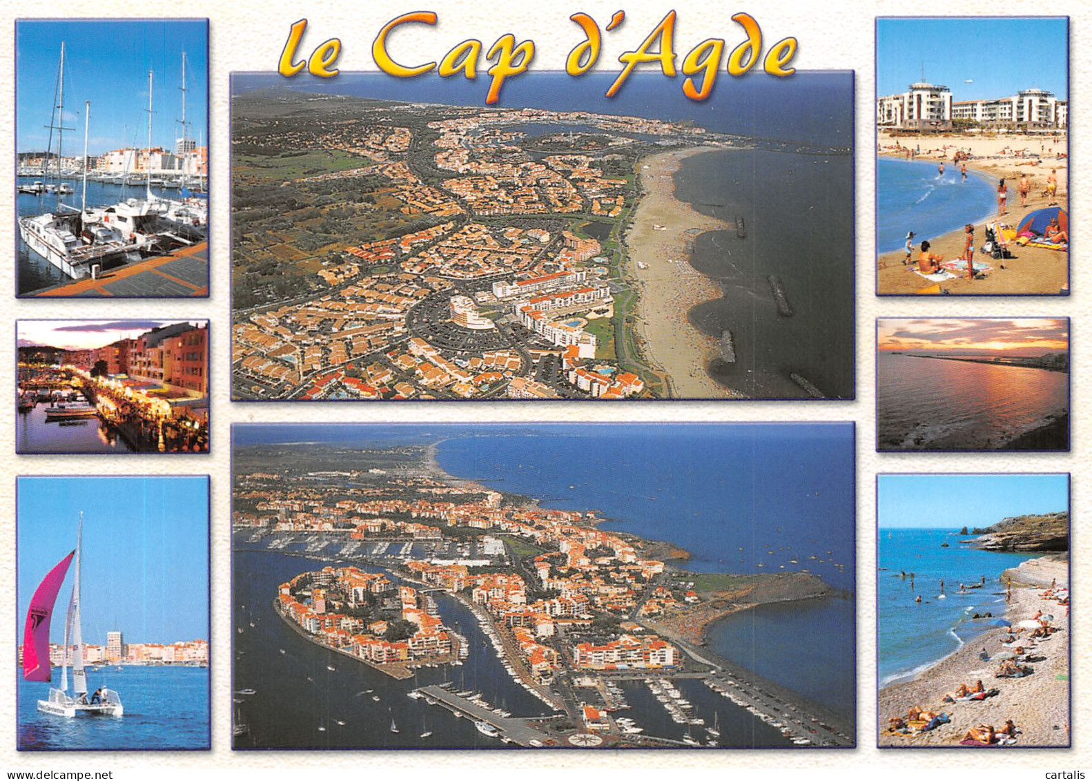 34-CAP D AGDE-N°4197-B/0381 - Other & Unclassified