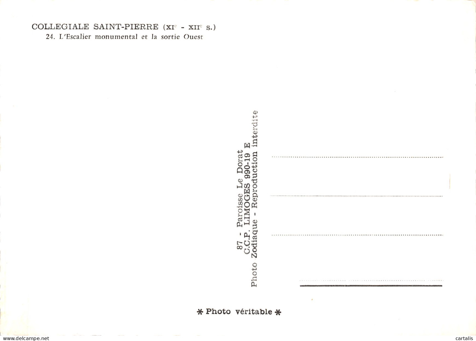 87-COLLEGIALE SAINT PIERRE -N°4197-B/0341 - Altri & Non Classificati