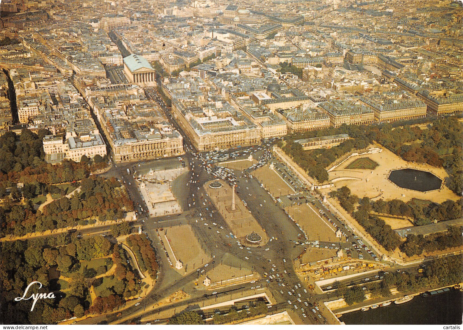 75-PARIS PLACE DE LA CONCORDE-N°4197-B/0307 - Sonstige & Ohne Zuordnung