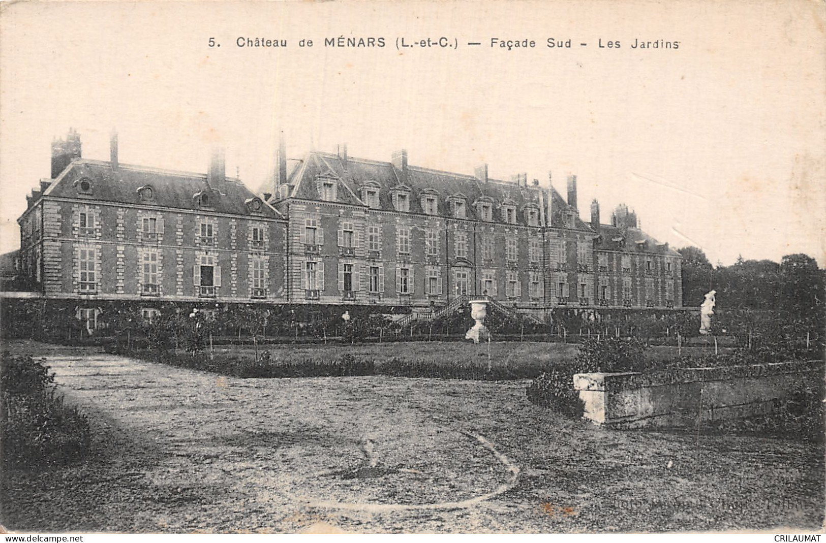 41-CHÂTEAU DE MENARS-N°5144-F/0389 - Andere & Zonder Classificatie