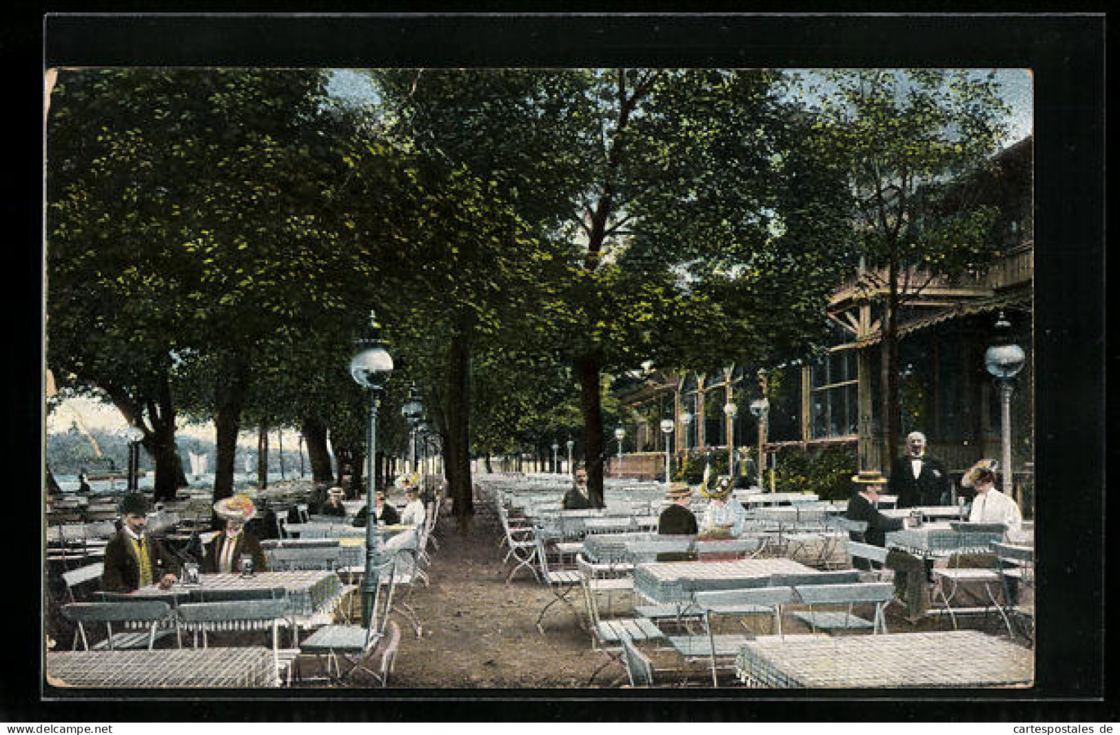 AK Treptow, Gasthaus Altes Eierhäuschen Mit Terrasse  - Treptow