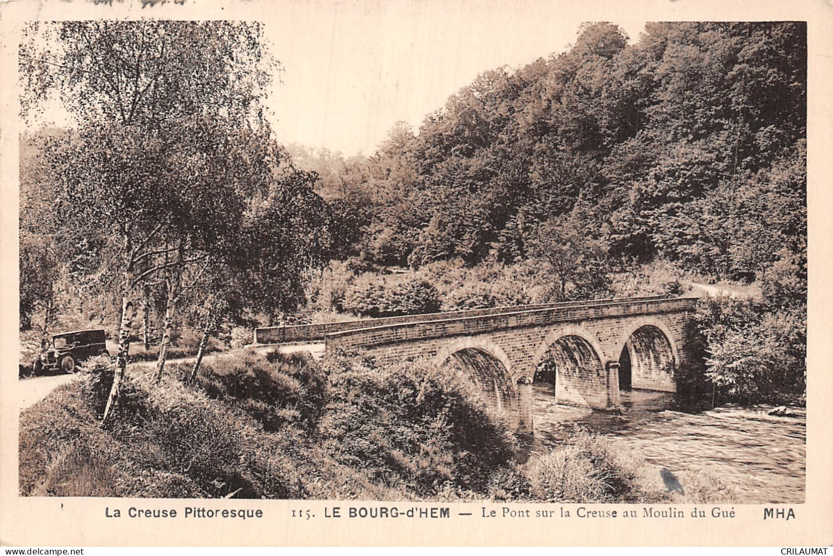 23-LE BOURG D HEM-N°5144-F/0097 - Other & Unclassified
