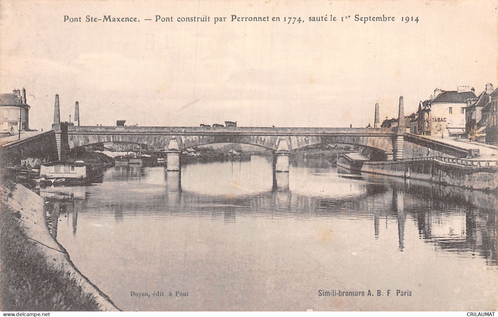 60-PONT SAINTE MAXENCE-N°5144-F/0079 - Pont Sainte Maxence
