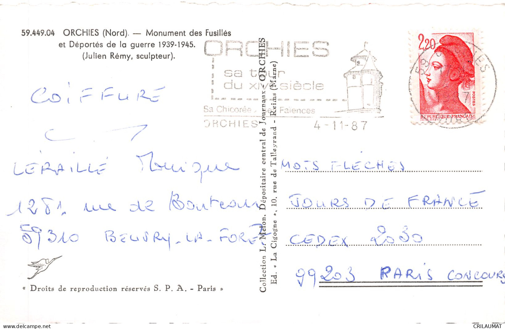 59-ORCHIES-N°5144-E/0335 - Orchies