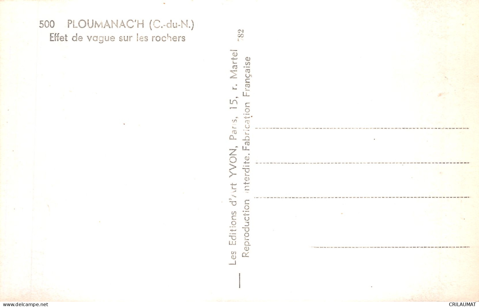 22-PLOUMANACH-N°5144-E/0263 - Ploumanac'h