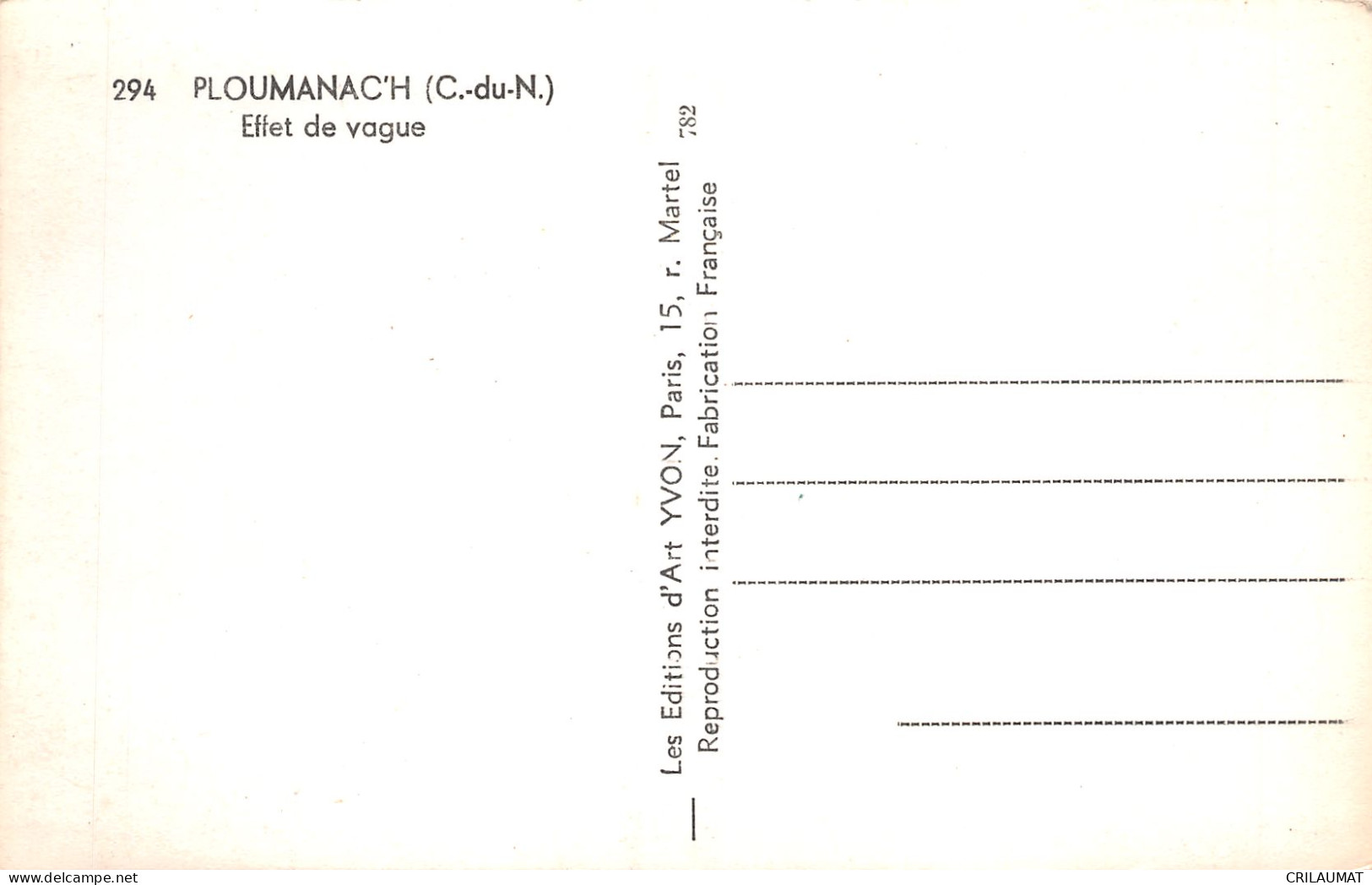 22-PLOUMANACH-N°5144-E/0261 - Ploumanac'h