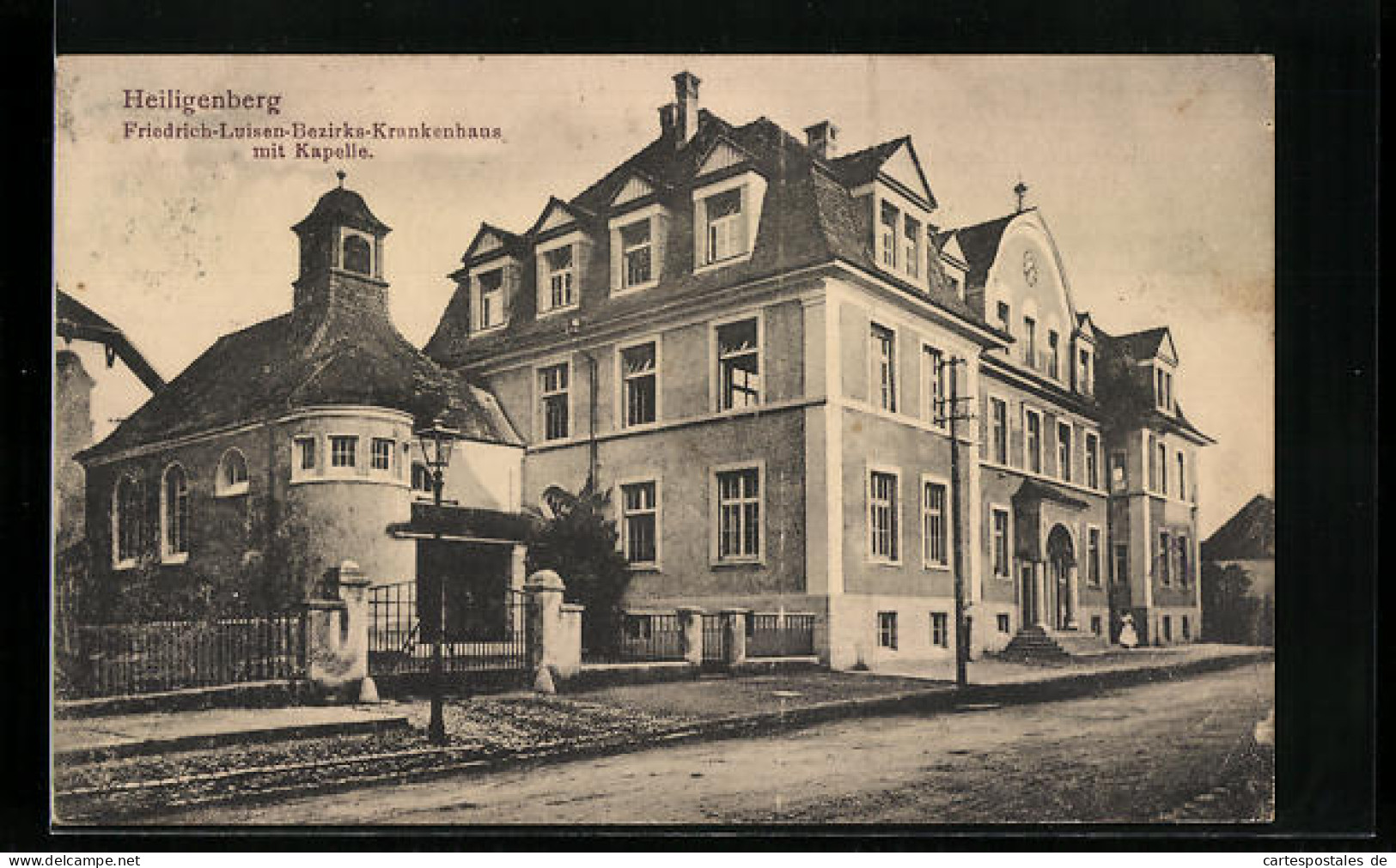 AK Heiligenberg, Friedrich-Luisen-Bezirks-Krankenhaus Mit Kapelle  - Other & Unclassified