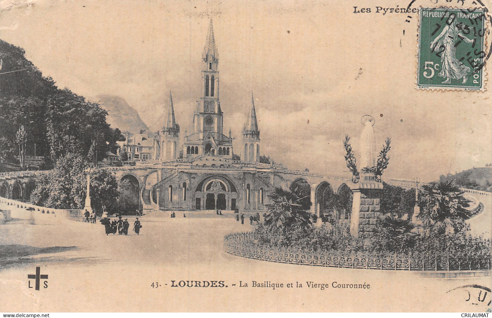 65-LOURDES-N°5144-E/0123 - Lourdes