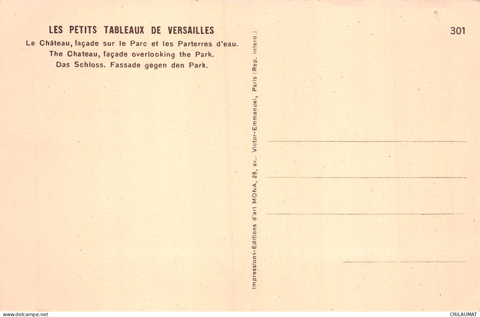 78-VERSAILLES LE CHÂTEAU-N°5144-E/0083 - Versailles (Château)