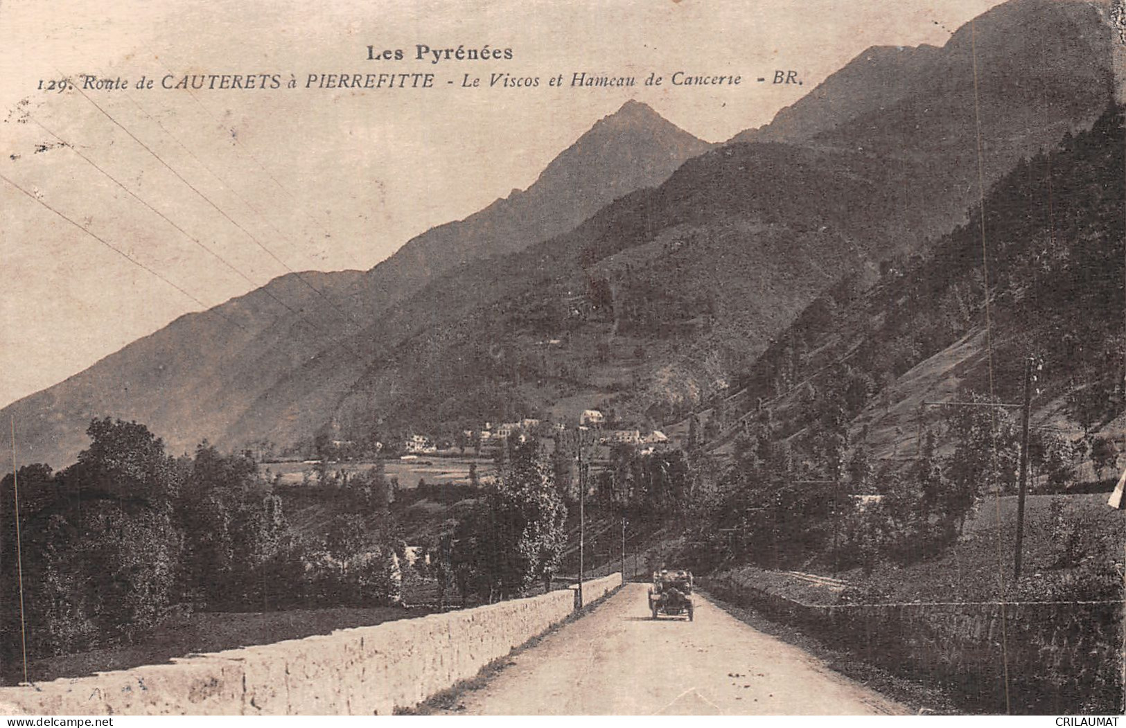 65-DE CAUTERETS A PIERREFITTE LE VISCOS ET HAMEAU DE CANCERIE-N°5144-E/0035 - Otros & Sin Clasificación