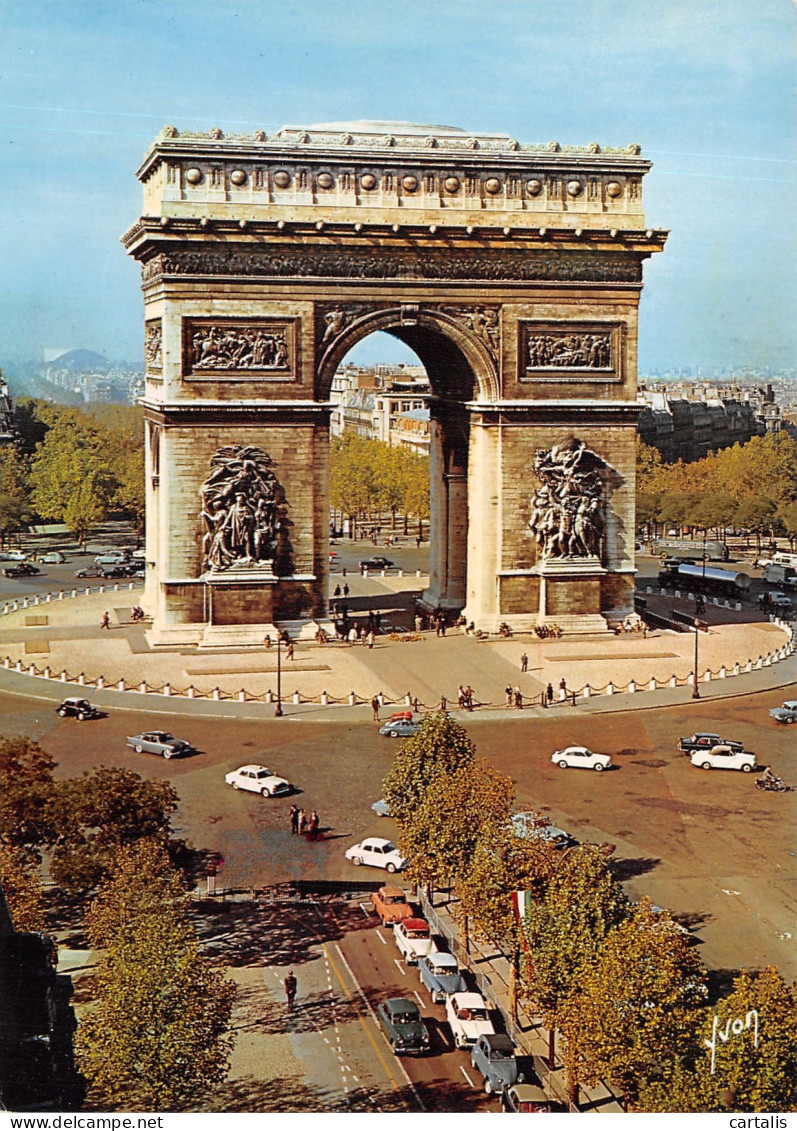 75-PARIS ARC DE TRIOMPHE-N°4198-B/0127 - Arc De Triomphe