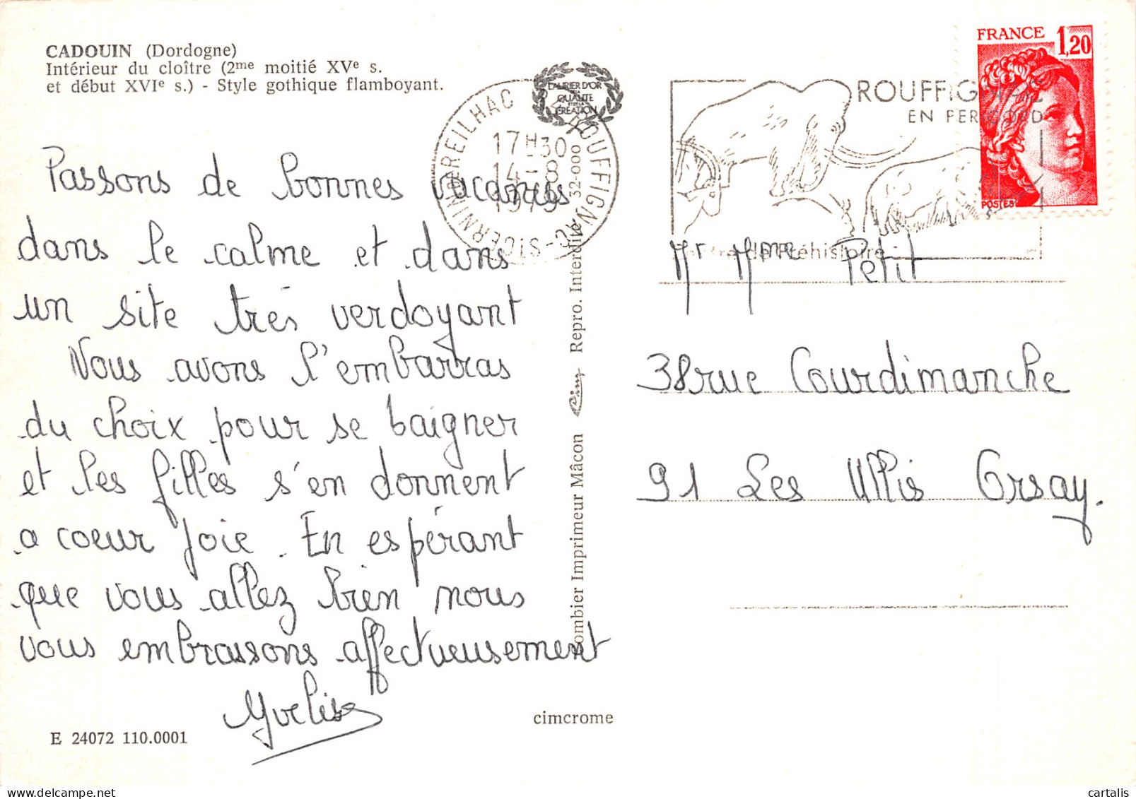 24-CADOUIN-N°4198-B/0101 - Altri & Non Classificati