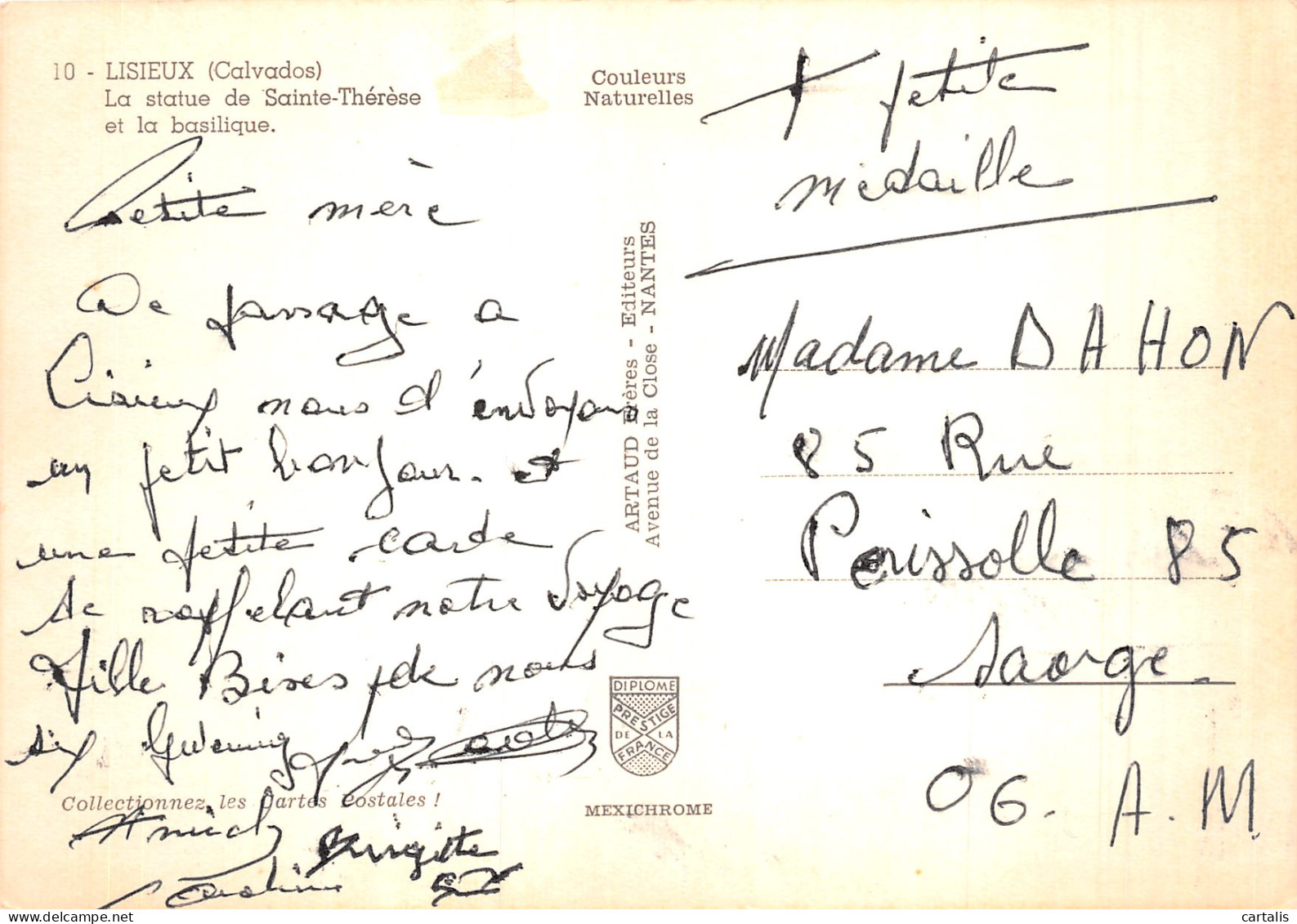 14-LISIEUX-N°4198-B/0087 - Lisieux