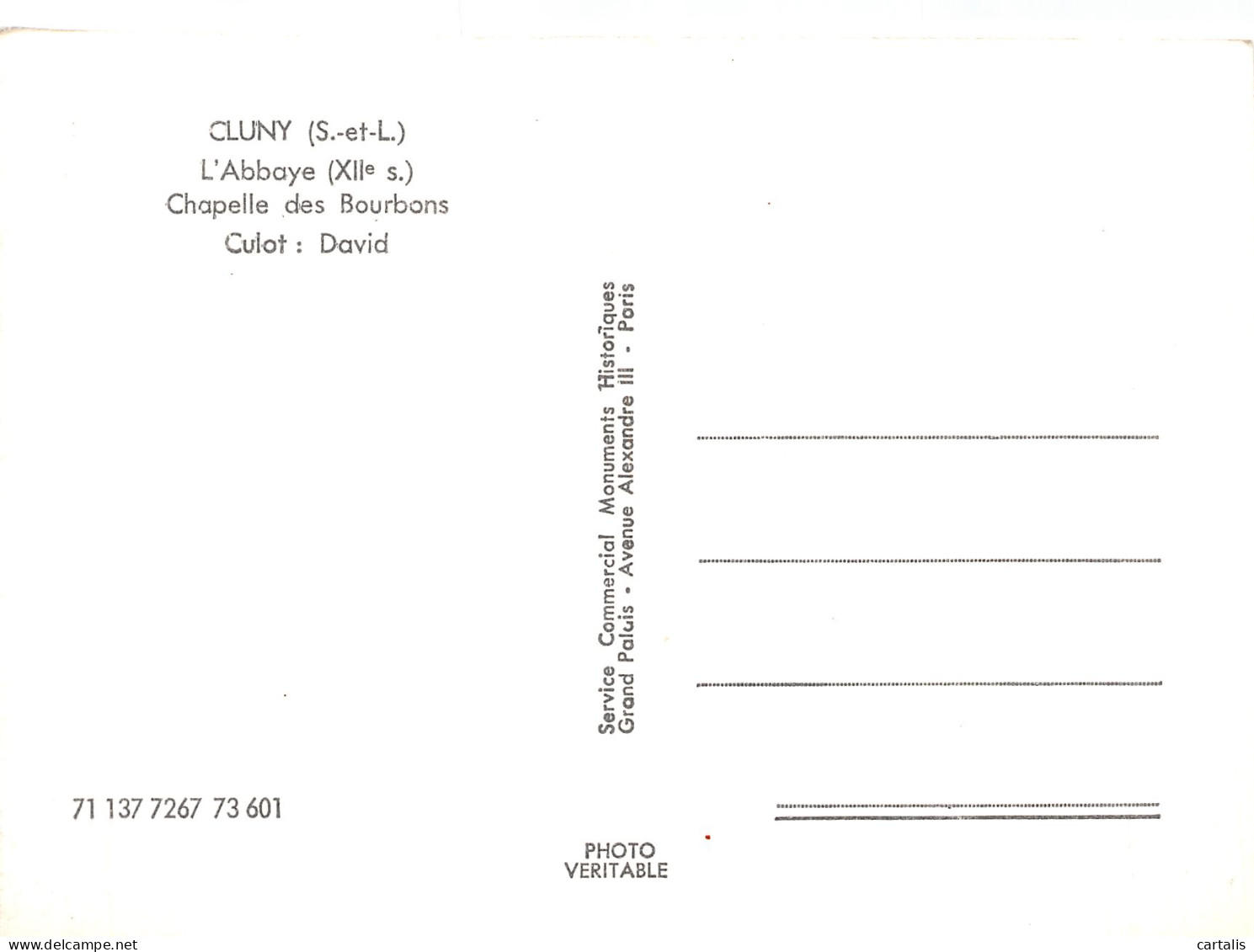 71-CLUNY-N°4198-B/0013 - Cluny