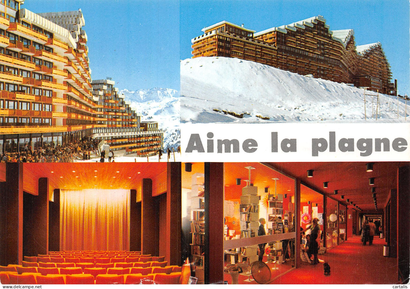 73-LA PLAGNE-N°4198-A/0387 - Other & Unclassified