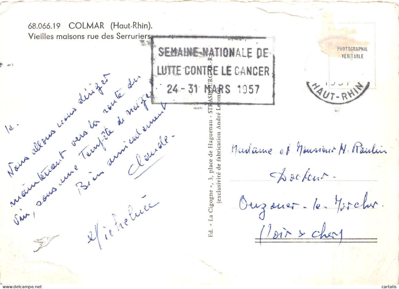 68-COLMAR-N°4198-A/0353 - Colmar