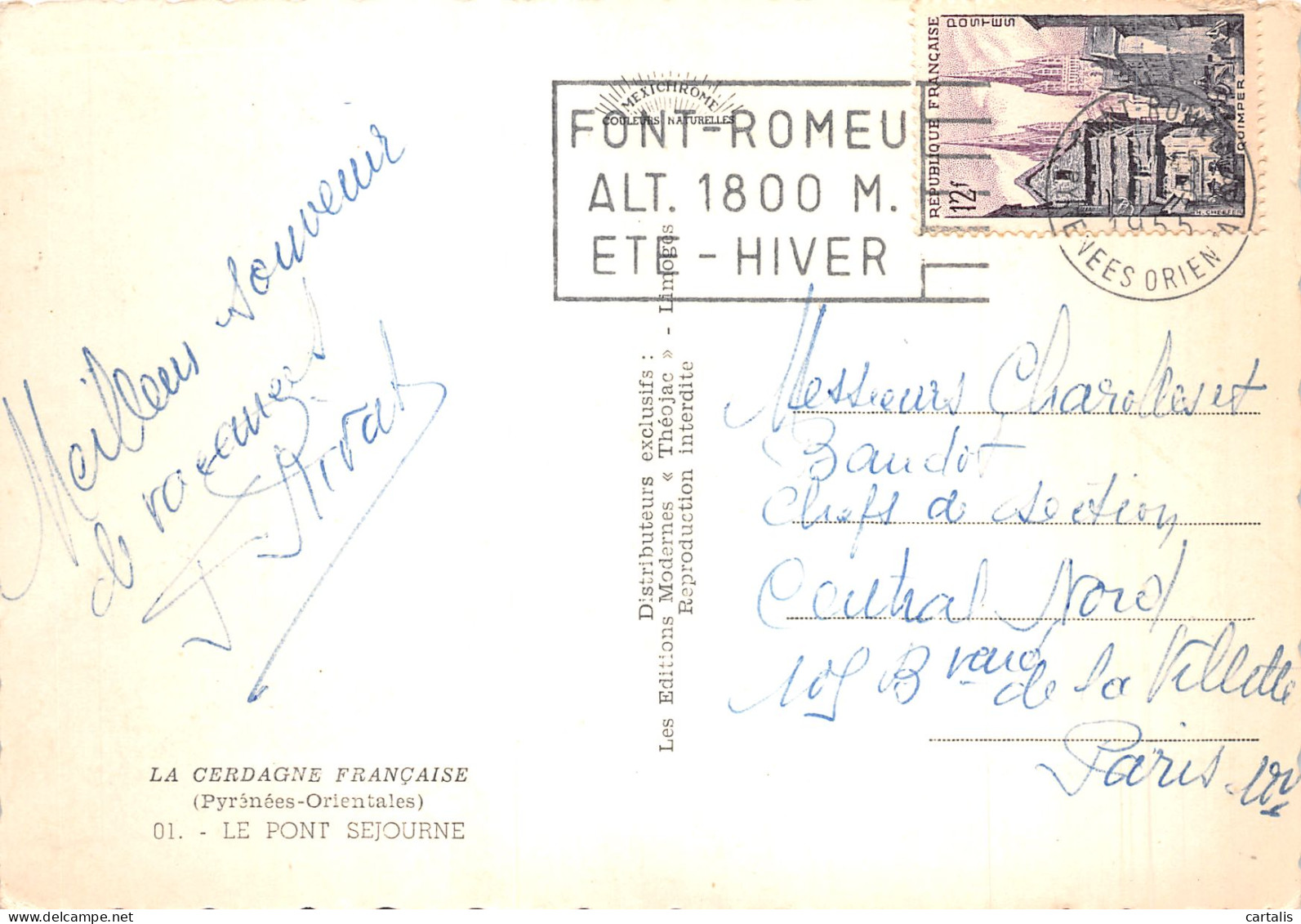 66-LE PONT SEJOURNE-N°4198-A/0339 - Other & Unclassified