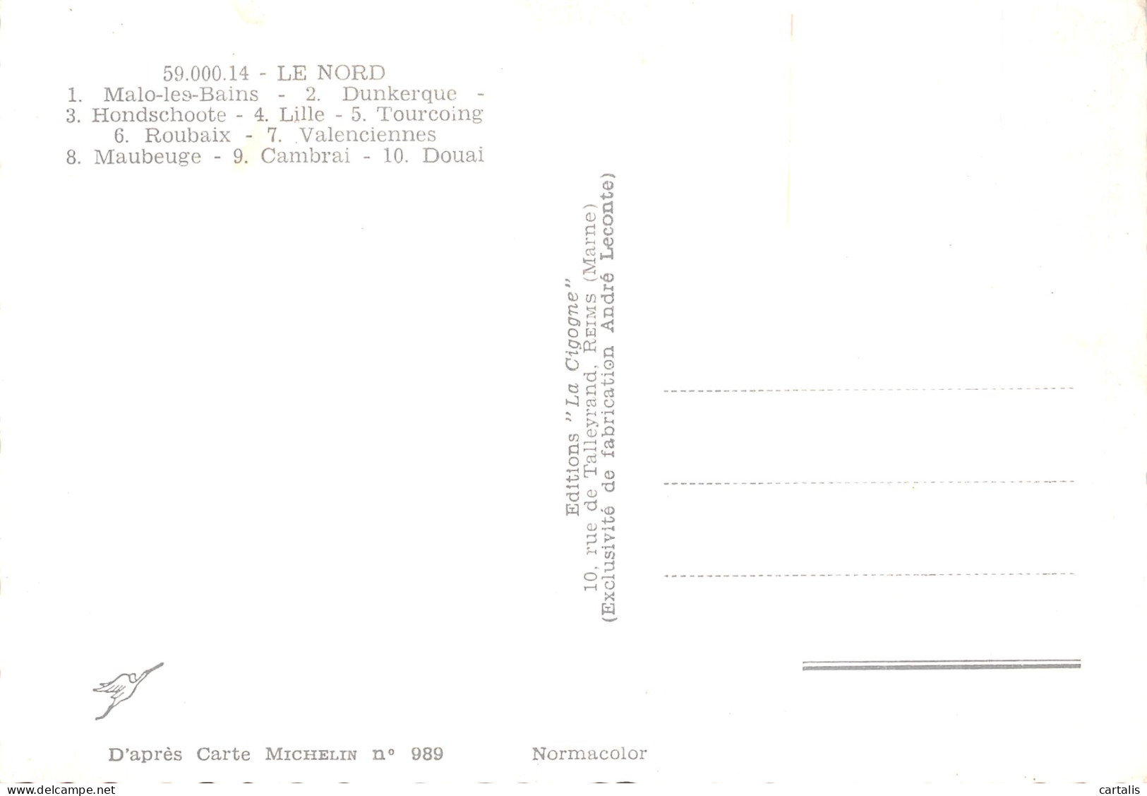 62-LE NORD-N°4198-A/0121 - Other & Unclassified