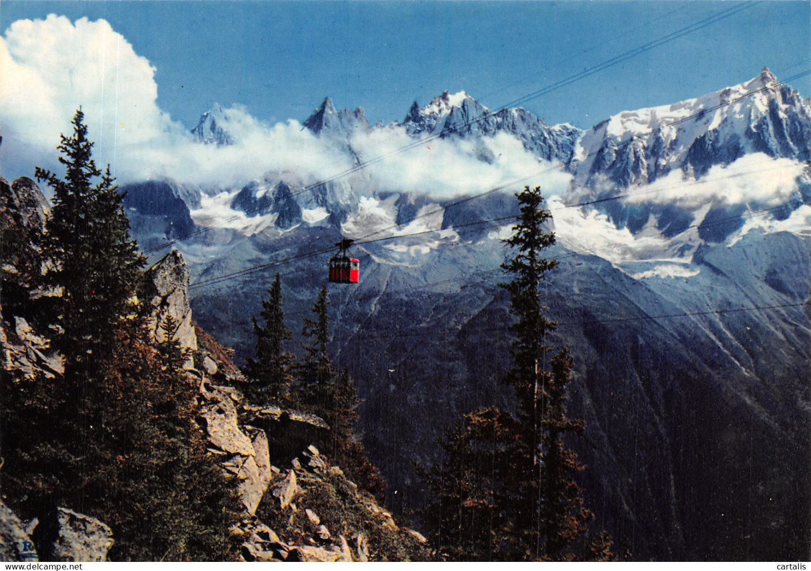 74-CHAMONIX MONT BLANC-N°4198-A/0031 - Chamonix-Mont-Blanc