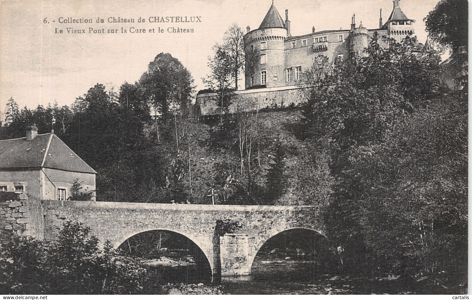 89-CHASTELLUX SUR CURE LE CHATEAU-N°4197-E/0311 - Autres & Non Classés