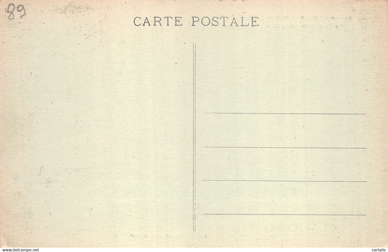 89-CHASTELLUX SUR CURE LE CHATEAU-N°4197-E/0311 - Andere & Zonder Classificatie