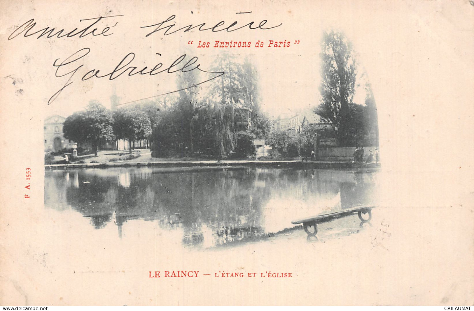 93-LE RAINCY-N°5145-A/0199 - Le Raincy