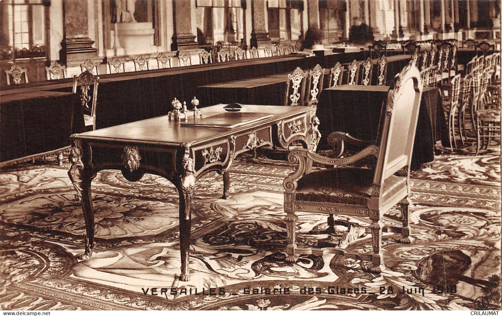 78-VERSAILLES GALERIE DES GLACES-N°5145-A/0177 - Versailles (Château)