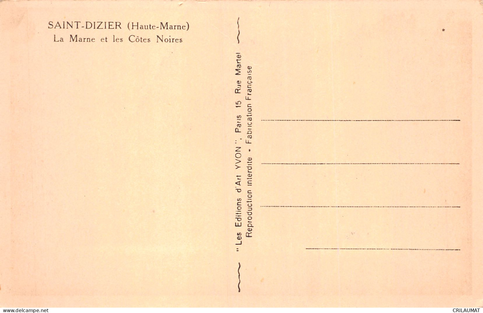 52-SAINT DIZIER-N°5144-H/0263 - Saint Dizier