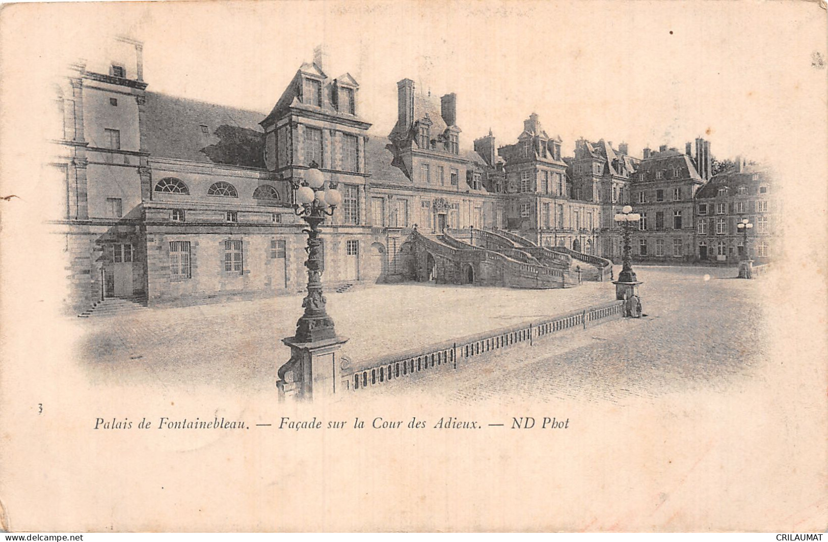 77-FONTAINEBLEAU LE PALAIS-N°5144-H/0243 - Fontainebleau