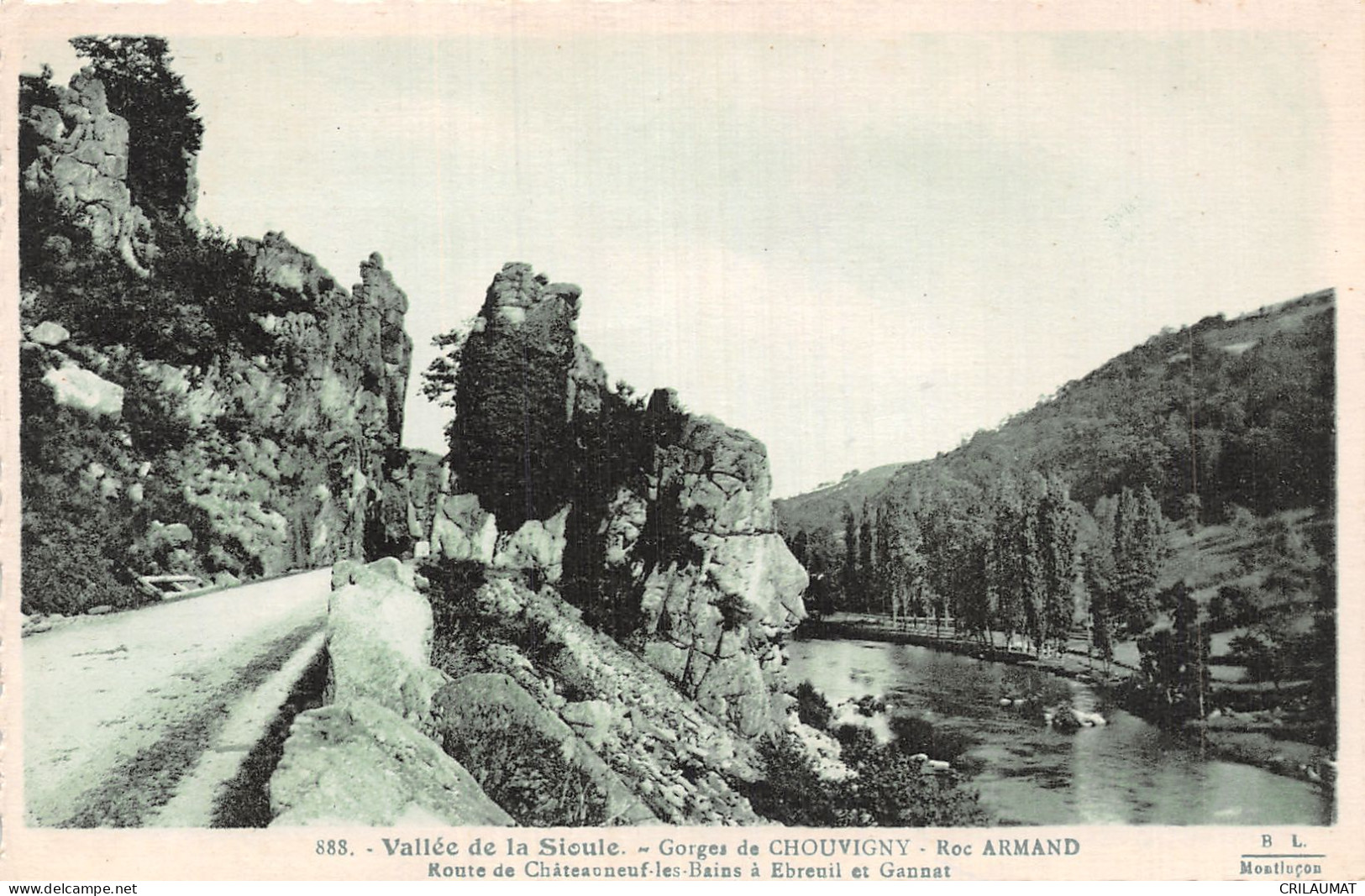 03-VALLEE DE LA SIOULE GORGES DE CHOUVIGNY-N°5144-H/0211 - Autres & Non Classés