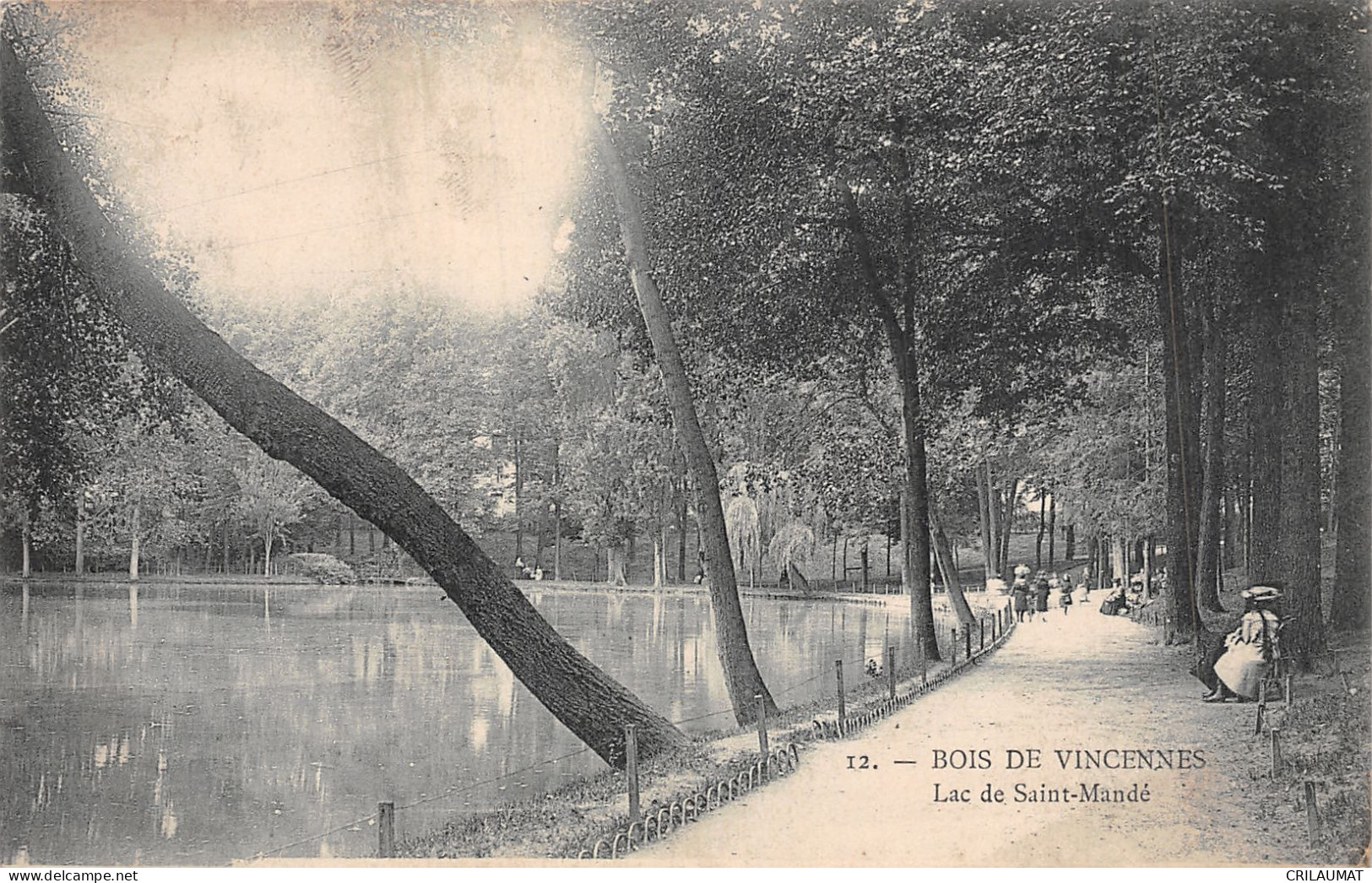 75-BOIS DE VINCENNES-N°5144-G/0191 - Sonstige & Ohne Zuordnung