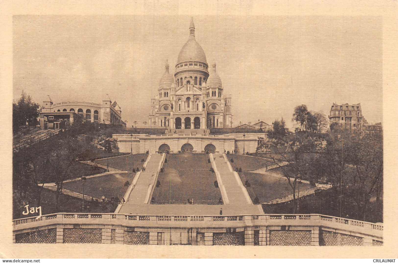 75-PARIS LA BASILIQUE DU SACRE CŒUR-N°5144-G/0153 - Other & Unclassified